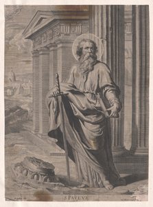 Den hellige apostel Paulus af Artist Unknown