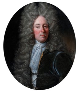 Sir Walter Calverey (olie på lærred) af Artist Unknown