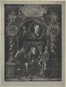 Susanna Dorothea von Eybiswald (print) af Artist Unknown