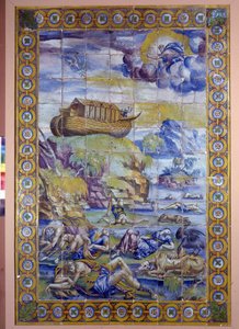 Noas ark efter syndfloden (keramik)