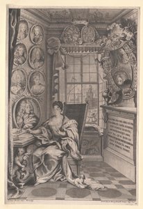 Theresia Cunigunde Sobieska af Artist Unknown