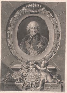 Valdemar greve Loewendal (tryk) af Artist Unknown