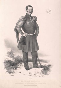 Vasilij Osipov grev Bebutov af Artist Unknown