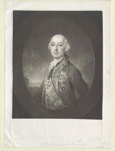 Victor Amadeus prins Anhalt-Bernburg-Schaumburg-Hoym af Artist Unknown