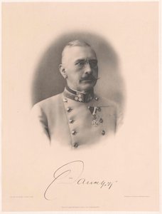 Viktor Graf Dankl von Krasnik (print) af Artist Unknown