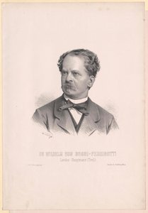Wilhelm Bossi-Fedrigotti af Belmonte (print) af Artist Unknown