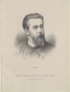Wilhelm Jensen af Artist Unknown