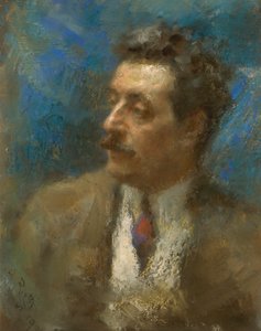 Portræt af Giacomo Puccini
