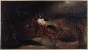Lénore, les morts vont vite, ca. 1830 (olie på lærred) af Ary Scheffer