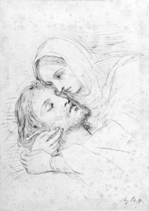 Maria med den døde Kristus af Ary Scheffer