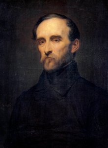Portræt af Eugene Cavaignac (1802-1857) Generalguvernør i Algeriet Maleri af Ary Scheffer (1795-1858) 1800-tallet. Svag. 0,76x0,56 m. af Ary Scheffer