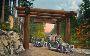 Indgang til Mount Rainier National Park, c1916