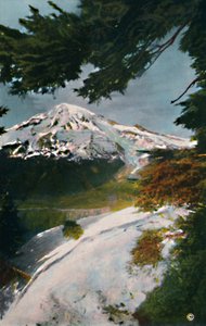 Mount Tacoma fra Eagle Peak, Washington, c1916