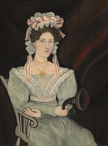 Muligvis Mrs. William Sheldon, ca. 1831.