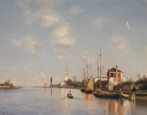 Ascan Lutteroth Mazzorbo ved Venedig