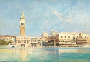 Venedig, udsigt over Markuspladsen