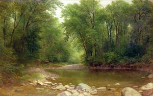 A Catskill Stream, 1867 af Asher Brown Durand
