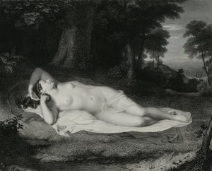 Ariadne af Asher Brown Durand