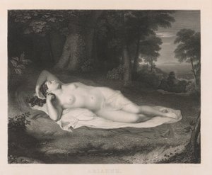 Ariadne af Asher Brown Durand