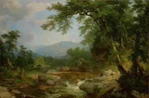 Monument Mountain, Berkshires, 1855-60 af Asher Brown Durand