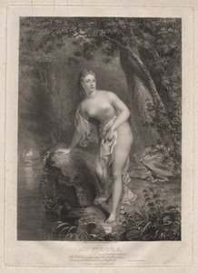 Musidora af Asher Brown Durand