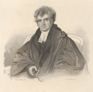 Præst William Jay, 1823. af Asher Brown Durand