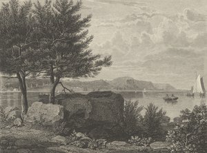 Weehawken, 1833. af Asher Brown Durand