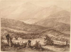 White Mountains (?) af Asher Brown Durand