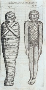 Mumier - i "" Sphynx mystagoga"" af Athanase Kircher af Athanasius Kircher