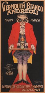 Vermouth Bianco Andreoli, 1919 af Attilio Bresciani