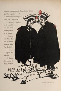 Illustration fra Pinocchio