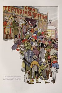 Illustration fra Pinocchio