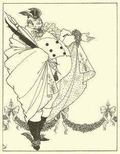 Indholdsside, Savoyen nr. 1 (litografi) af Aubrey (after) Beardsley