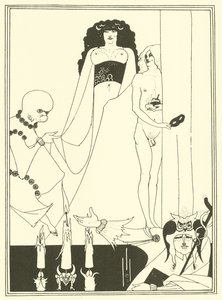 Herodias (litografi) af Aubrey (after) Beardsley
