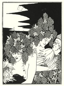 The Snare of Vintage (gravering) af Aubrey (after) Beardsley