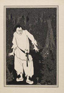 Ali Baba i skoven, fra en bog med halvtreds tegninger af Aubrey Beardsley