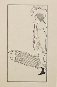 Atalanta, fra en bog med halvtreds tegninger af Aubrey Beardsley