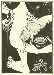 Fødsel af benkalven af Aubrey Beardsley