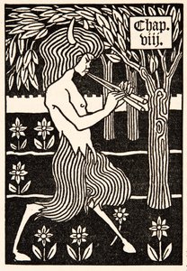 Kapiteloverskrift af Aubrey Beardsley