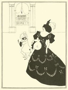 Komedie Ballet af Marionetter af Aubrey Beardsley