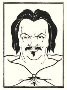 Coverdesign, side af Aubrey Beardsley