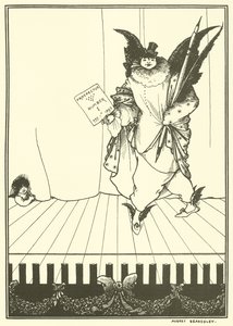 Design til prospektet for The Savoy af Aubrey Beardsley