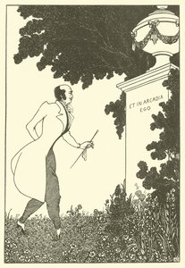 Og i Arcadia er jeg af Aubrey Beardsley
