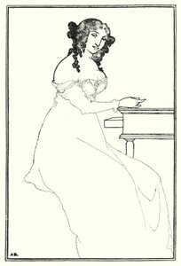 Frontispice af Aubrey Beardsley