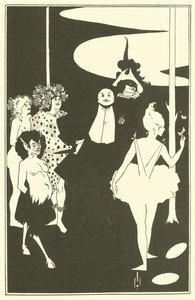Frontispice, Skuespil af John Davidson, 1893 af Aubrey Beardsley
