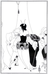 Illustration til Den røde dødsmaske af Edgar Allan Poe, 1895