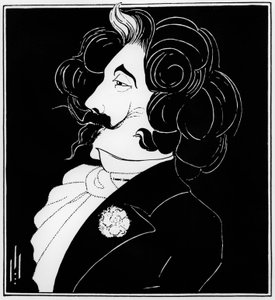 James McNeill Whistler (1834-1903) (tegning) af Aubrey Beardsley