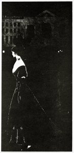 Natten, 1894 af Aubrey Beardsley