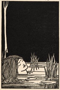Lady of the Lake af Aubrey Beardsley