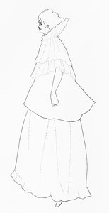Madame Rejane, illustration fra 